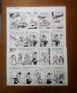 Fournier, Jean-Claude | Original page (p.34)  - Spirou et Fantasio vol. 27  -  l’Ankou | Catawiki