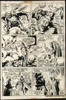 Buscema, John - THOR (1966-96; 2009-11) #201 Interior Page | ComicConnect