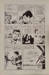 Weinberg, Albert - 1 Original page - Dan Cooper - Tintin sélection - (années 1970) | Catawiki