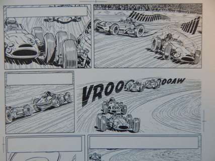 Graton, Jean - 1 Preuve - Michel Vaillant 11 - Suspense à Indianapolis / Paniek in Indianapolis - 1964 | Catawiki