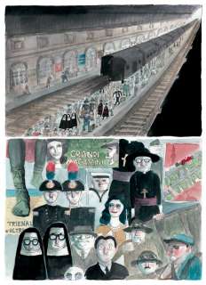 Alba, Tyto - 1 Original colour page - Fellini a Roma - 2017 | Catawiki