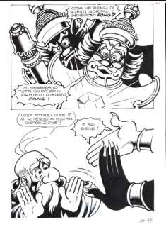 Magnus - 1 Original page - La Compagnia della Forca #17 - "I Due Genii Siamesi" - 1978 | Catawiki