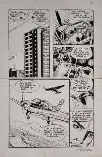 Weinberg, Albert - 1 Original page - Dan Cooper - Tintin sélection - (années 1970) | Catawiki