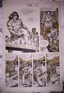 Gary Kwapisz / Ernie Chan - Original page - The Savage Sword of Conan - 1988 | Catawiki