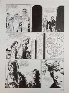 Alessandrini, Giancarlo - 1 Original page - Martin Mystère - Polvere d’Oro | Catawiki