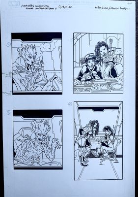 Alba Glez, Walden Wong | Avengers Unlimited Asguard Confidential (part I) panels 17-20 | Walden Wong