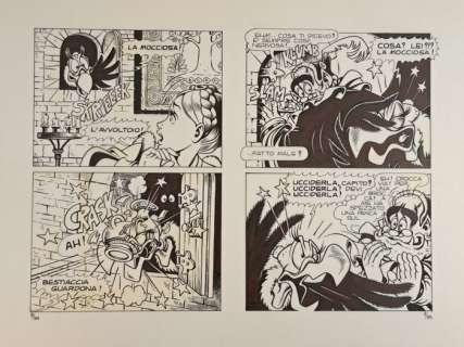 Magnus & Romanini - 1 Original page - La Compagnia della Forca - Il Rapimento di Annalisa - 1977 | Catawiki