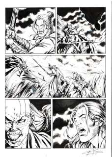 Gregorini, Gianluigi - 1 Original page - Dragonero #11 - "La Regina degli Algenti" - 2014 | Catawiki