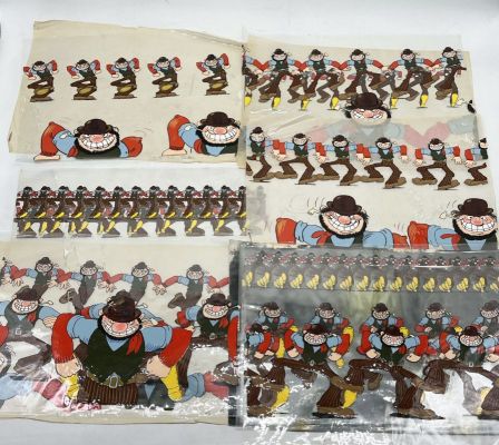 Lot 112 - A collection of multi-layered and other animation cels from the Oscar… | misc / divers