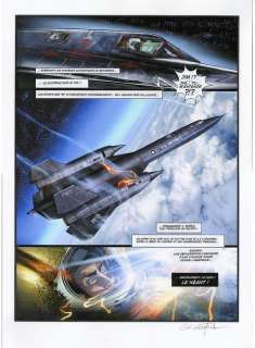 Formosa, Gil - 1 Original colour page - Emergency : Les Histoires authentiques de l’aéronautique T4 - SR-71 - 2013 | Catawiki