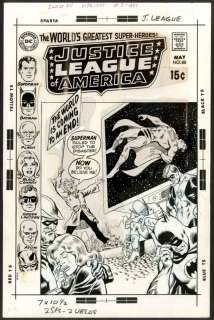 Anderson, Murphy - JUSTICE LEAGUE OF AMERICA (1960-87) #80 Cover | ComicConnect