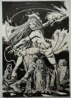 Pontet, Cyril - 1 Original drawing - Succubus - Sellenia la punisseuse - 2023 | Catawiki