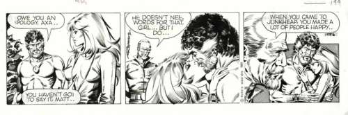 Romero, Enric Badia - 1 Original page - Axa - strip #1556 - 1983 | Catawiki