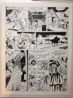 Hec Leemans - 1 Original page - Bakelandt - De Hoedster van het Geheim - 1996 | Catawiki