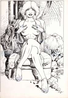 Malik | Illustration Ã  l’encre de Chine et Ã  la gouache… | Millon