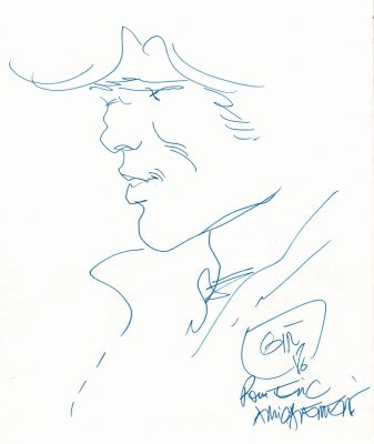 Giraud | Lot 228 - Blueberry, Le bout de la piste en édition originale, agrémenté d’une dédicace. Proche de l’état neuf. | Septimus