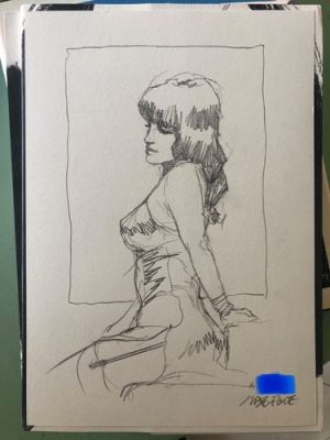 Disegno originale Tanino Liberatore con dedica a matita Tavola Originale | eBay Europe (Buy It Now)
