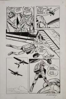 Weinberg, Albert - 1 Original page - Dan Cooper - Tintin sélection - (années 1970) | Catawiki