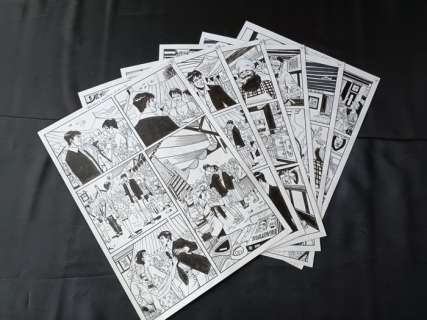 Contu, Gabriella - 6 Original page - Dylan Dog - Quando il mostro é in vacanza - 2021 | Catawiki