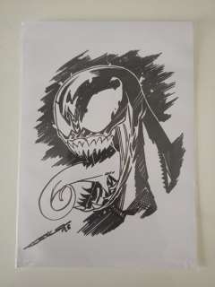 Iban Coello - 1 Original colour drawing - Venom - 2025 | Catawiki