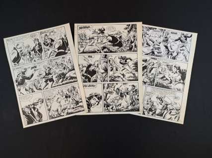 EsseGesse - 3 Original page - Il Comandante Mark: Il Totem dei Cayugas - 1973