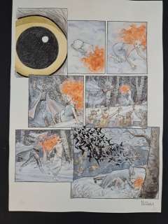Nizzoli, Marco - 2 Original page - La Route de la Vie (La Strada della Vita) - 2018 | Catawiki