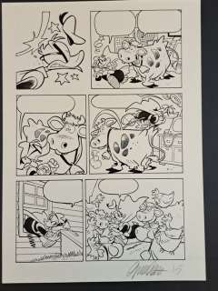 Cavazzano, Giorgio - 1 Original page - Paperinik Tomorrow’s Farming | Catawiki