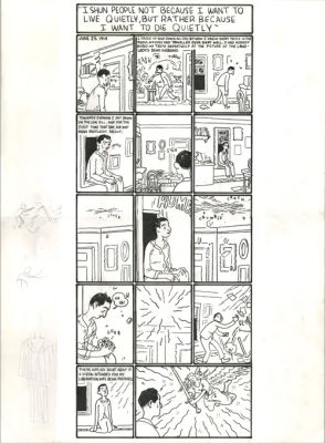 Sammy Harkham | Adapted from the Diaries of F. Kafka Page 1 | The Beguiling