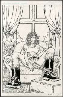 Mannion, Steve - FEARLESS DAWN: HARD TIMES #1 Cover