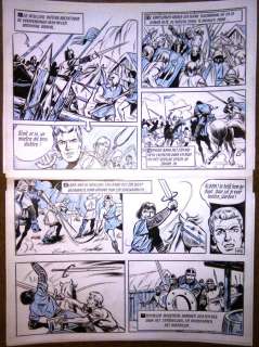 Biddeloo, Karel | Original page (p.29)  - De Rode Ridder 44  - Drie Huurlingen  - (1969) | Catawiki