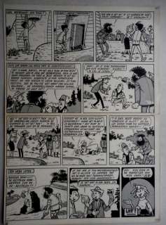 Mau, Bob | Original page (p.30) Pits en Kaliber 8  - De kat van Toetanchamon  - (1962) | Catawiki