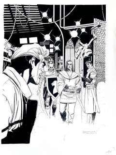 De Angelis, Roberto - 1 Original cover - Nathan Never #121 - Network | Catawiki