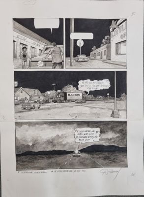 Renaud - 1 Original colour page - Les crabes - 2018 | Catawiki