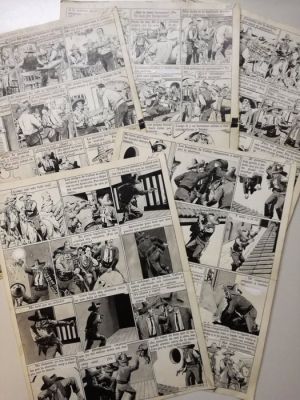 Le Ralliq, Etienne - 5 Original page - Teddy Bill - Alerte dans la prairie - 1950 | Catawiki