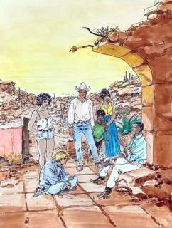 Mezzomo - Illustration originale Mexicana | BDEnchères