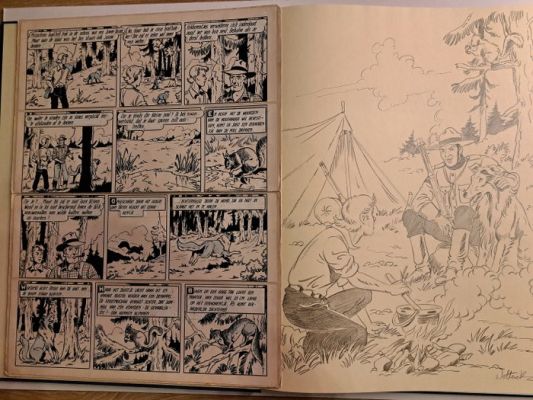 Vandersteen, Willy / Verschuere, Karel - 2 Original page - Bessy - De klopjacht - 1955 | Catawiki