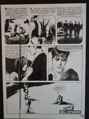 Roi, Corrado - 1 Original page - Dylan Dog: La Capanna nel Bosco - 2011 | Catawiki