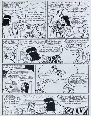 Will - 1 Original page - Le voyage de Monsieur Gulliver - 1985 | Catawiki