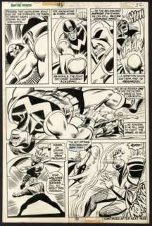 Cockrum, Dave - AVENGERS GIANT SIZE (1974-75) #3 Interior Page | ComicConnect