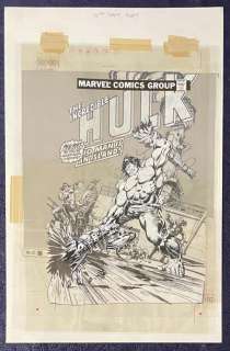 Joe Kubert. Hulk 3-D Cover Art. | Weiss Auctions