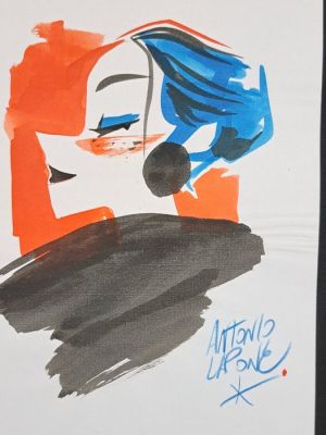 Lapone, Antonio - 1 Original colour drawing - Un Nasino Impertinente | Catawiki