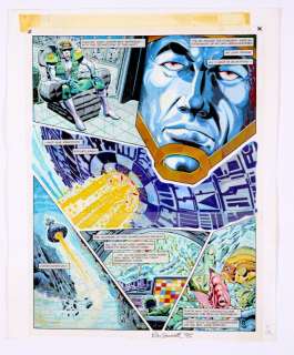 Rogue Trooper original colour artwork (1991) painted and signed by… | Comic Book Auctions ltd