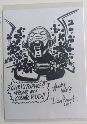 Andy Lanning - 2 Original drawing - Annihilation - Annihilus + Bonus Groot - 2011 | Catawiki