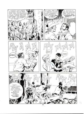 Diso, Roberto - 3 Original page - Mister No #144 - "La Foresta dei Mutanti" - 1987 | Catawiki