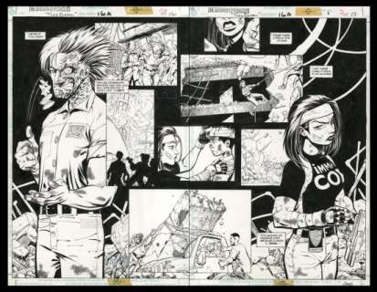 Pearson, Jason - BATMAN CHRONICLES (1995-2001) #16 Double Page Spread