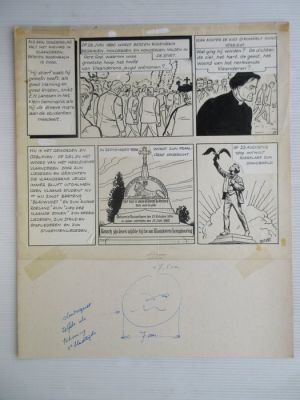 Nys, Jef - 1 Original page - Berten Rodenbach - De wonderknape van Vlaanderen - 1957 | Catawiki
