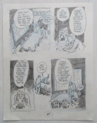 Eisner, Will - 1 Original preliminary page - Invisble People - The power | Catawiki