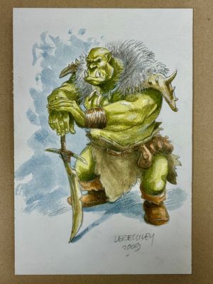 Lereculey - 1 Original drawing - Arthur - Une épopée celtique - Dessin original - 2009 | Catawiki