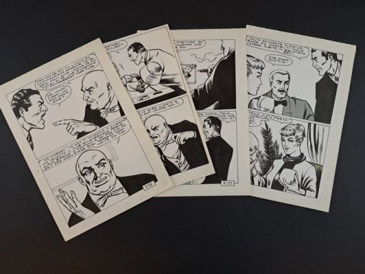 Magnus & Bunker - 4 Original page - Satanik: Delitto Perfetto | Catawiki