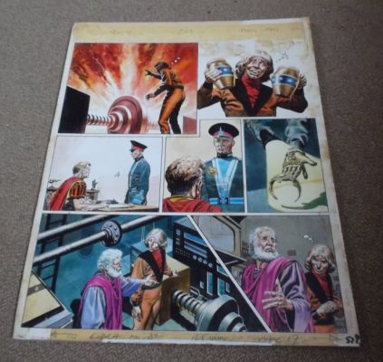 Lawrence, Don - 1 Original page - Trigan Empire - The Duplicator - 1971 | Catawiki